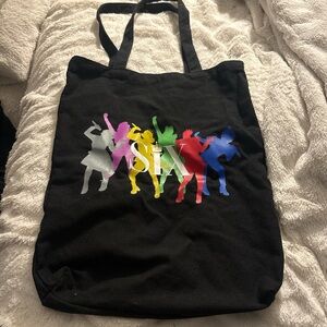 Six the Musical Black Tote Bag Merch bought from Broadway Show!